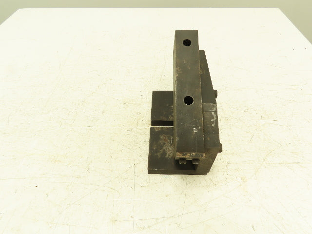 Angled Steel Machining Block 8" Angle Plate 21° Tilt