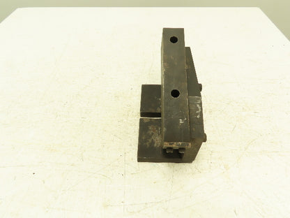 Angled Steel Machining Block 8" Angle Plate 21° Tilt