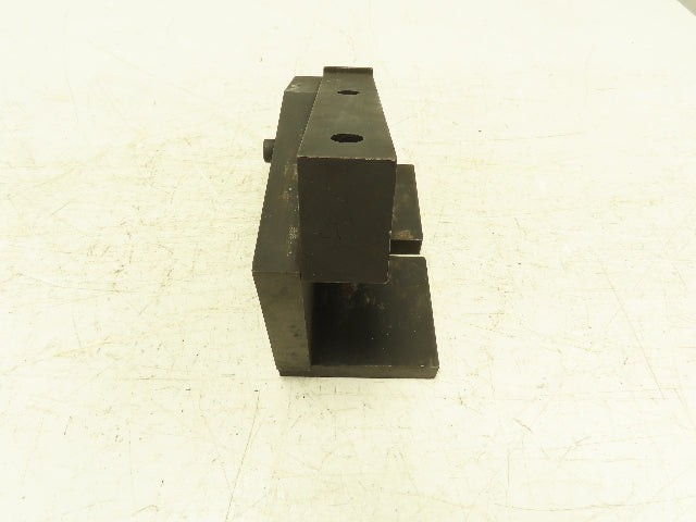 Angled Steel Machining Block 8" Angle Plate 21° Tilt