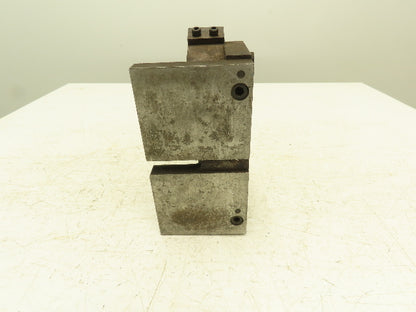 Angled Steel Machining Block 8" Angle Plate 21° Tilt
