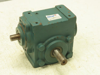 Dodge Tigear 2 23S40R Speed Reducer 40:1 Gearbox 1Hp RH 143T 1193"Lbs Torque