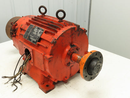 P&H HEW284X Wound Rotor Crane Duty AC Motor 10Hp 230/460V 3PH 1135 RPM