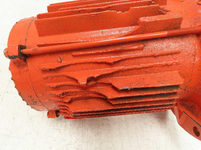 GE Tri-Clad Squirrel Cage Crane Duty AC Motor 1.5Hp 1680 RPM 240/480V 3PH 145TDZ