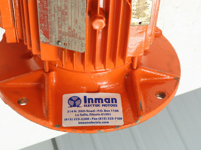 GE Tri-Clad Squirrel Cage Crane Duty AC Motor 1Hp 1065 RPM 230/460V 3PH 145TDZ