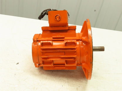 GE Tri-Clad Squirrel Cage Crane Duty AC Motor 1Hp 1065 RPM 230/460V 3PH 145TDZ