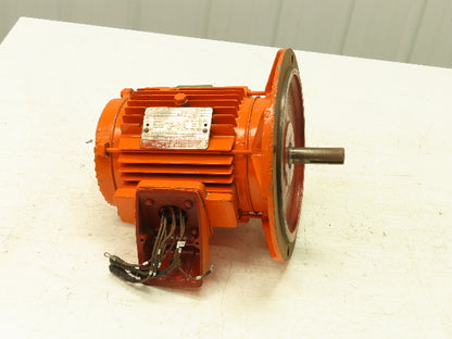 GE Tri-Clad Squirrel Cage Crane Duty AC Motor 1Hp 1065 RPM 230/460V 3PH 145TDZ