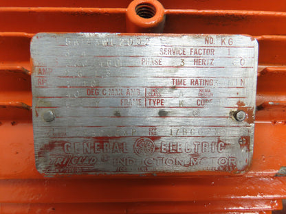 GE Tri-Clad 5K143WL2092 Bridge Crane End Truck Drive Motor 230/460V 3PH 143TY