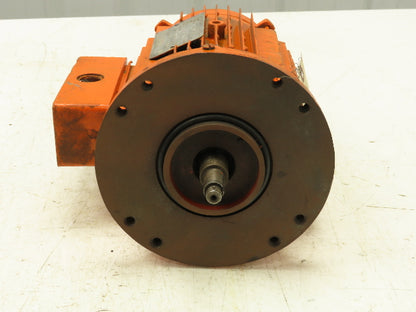 GE Tri-Clad Squirrel Cage Crane Duty AC Motor 1.5Hp 1680 RPM 240/480V 3PH 145TDZ