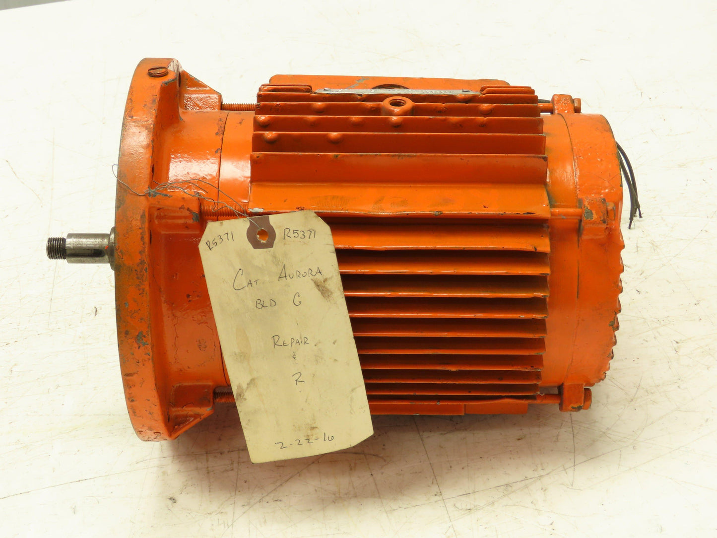 GE Tri-Clad Squirrel Cage Crane Duty AC Motor 1.5Hp 1680 RPM 240/480V 3PH 145TDZ