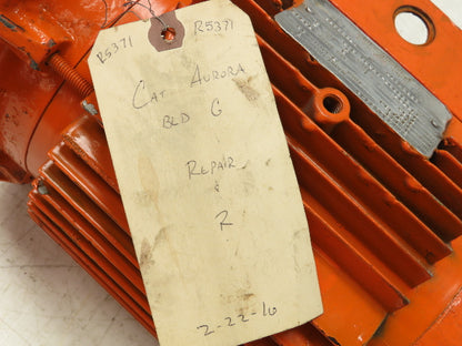 GE Tri-Clad Squirrel Cage Crane Duty AC Motor 1.5Hp 1680 RPM 240/480V 3PH 145TDZ