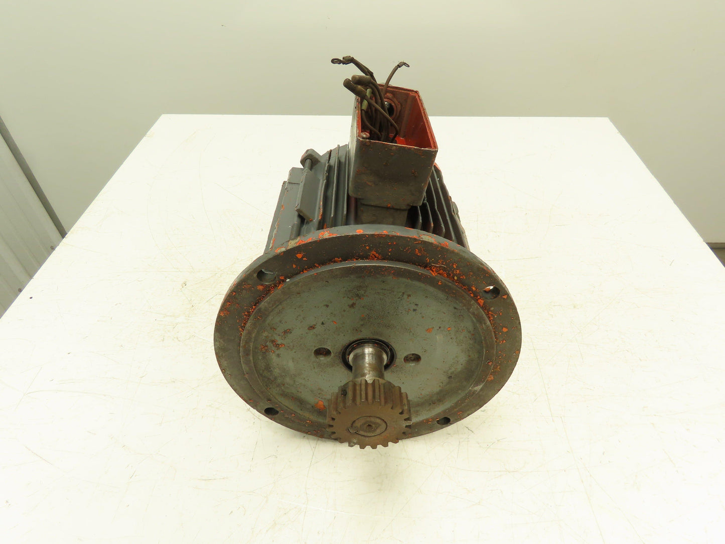 GE Tri-Clad Squirrel Cage Crane Duty AC Motor 1Hp 1655 RPM 240/480V 3PH 182TD