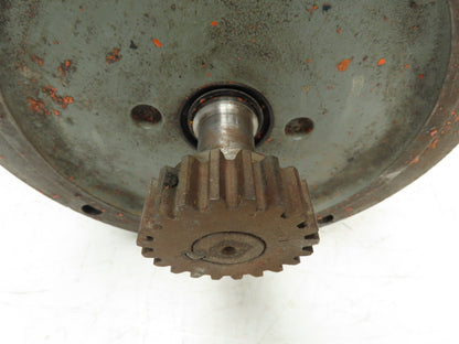 GE Tri-Clad Squirrel Cage Crane Duty AC Motor 1Hp 1655 RPM 240/480V 3PH 182TD