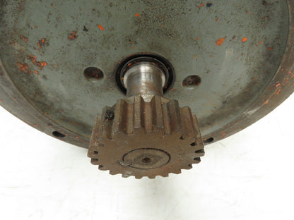 GE Tri-Clad Squirrel Cage Crane Duty AC Motor 1Hp 1655 RPM 240/480V 3PH 182TD