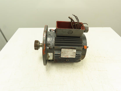 GE Tri-Clad Squirrel Cage Crane Duty AC Motor 1Hp 1655 RPM 240/480V 3PH 182TD