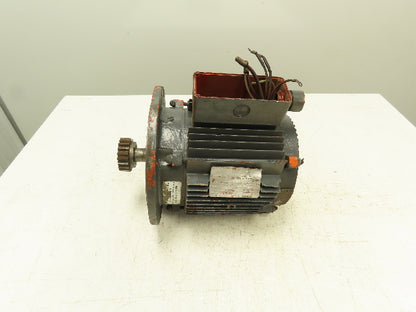GE Tri-Clad Squirrel Cage Crane Duty AC Motor 1Hp 1655 RPM 240/480V 3PH 182TD