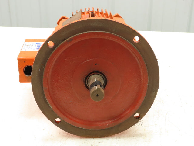 GE Tri-Clad Squirrel Cage Crane Duty AC Motor 2Hp 1150 RPM 480V 3PH 184TDZ