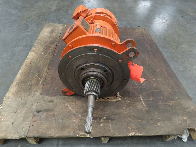 P&H HEWH-256X Wound Rotor Crane Duty AC Brake Motor 10Hp 1730 RPM 230/460V 3PH