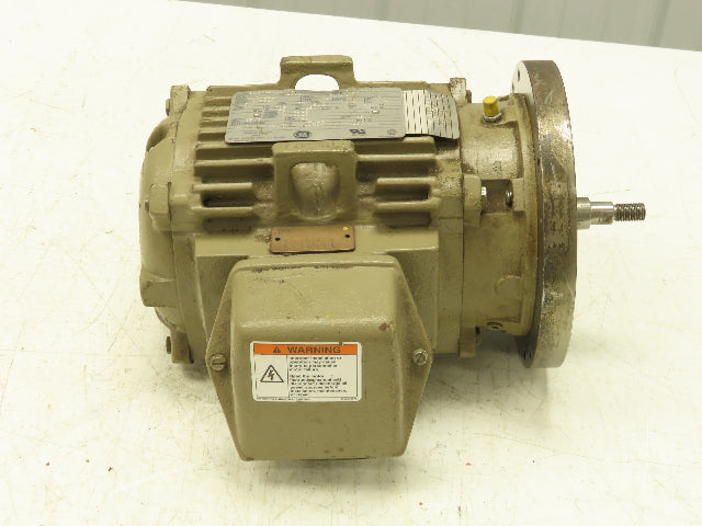 GE 5KS143SAA224 XSD Inverter Duty Crane Motor 3/4Hp 1745 RPM 230/460V 3PH 143TCZ