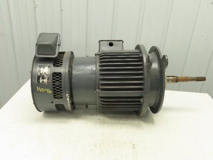 P&H HEWH-256X Wound Rotor Crane Duty AC Brake Motor 10Hp 1730 RPM 230/460V 3PH