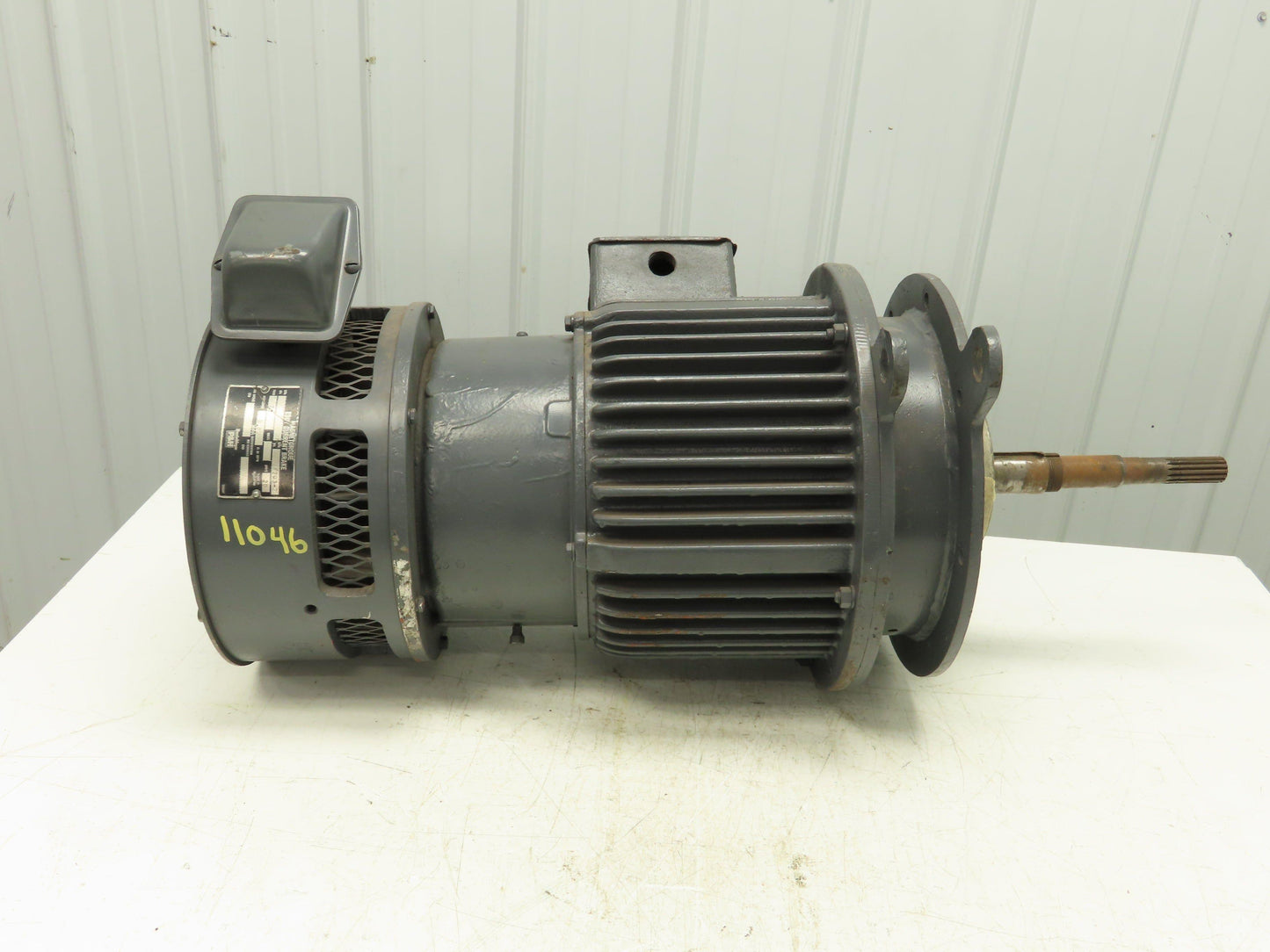 P&H HEWH-256X Wound Rotor Crane Duty AC Brake Motor 10Hp 1730 RPM 230/460V 3PH