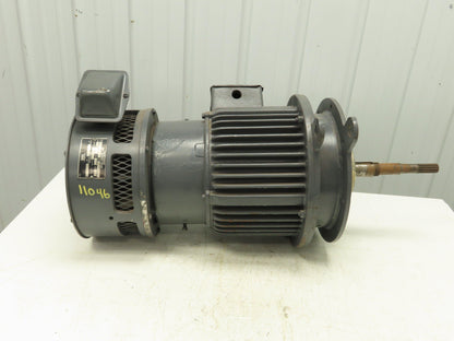 P&H HEWH-256X Wound Rotor Crane Duty AC Brake Motor 10Hp 1730 RPM 230/460V 3PH