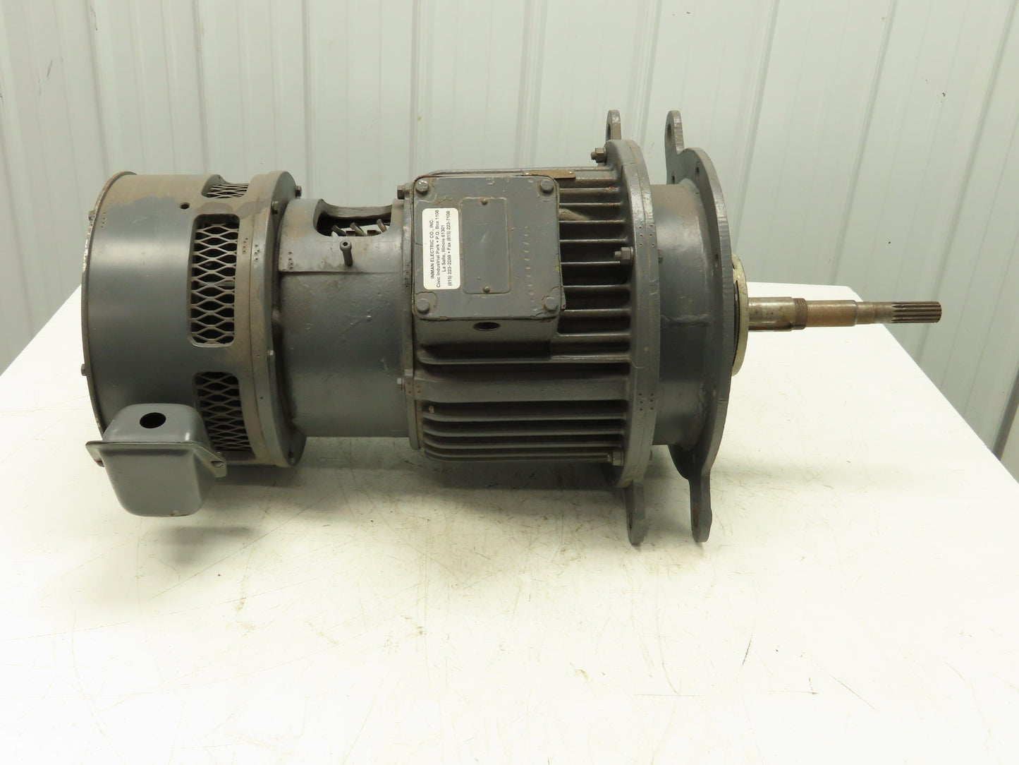 P&H HEWH-256X Wound Rotor Crane Duty AC Brake Motor 10Hp 1730 RPM 230/460V 3PH