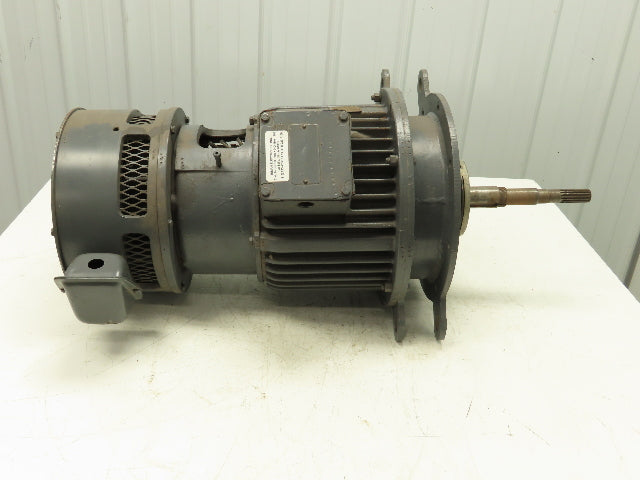 P&H HEWH-256X Wound Rotor Crane Duty AC Brake Motor 10Hp 1730 RPM 230/460V 3PH
