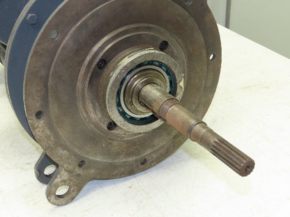 P&H HEWH-256X Wound Rotor Crane Duty AC Brake Motor 10Hp 1730 RPM 230/460V 3PH