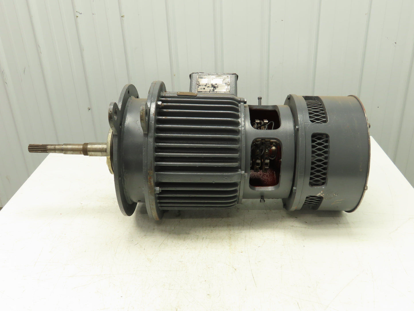 P&H HEWH-256X Wound Rotor Crane Duty AC Brake Motor 10Hp 1730 RPM 230/460V 3PH