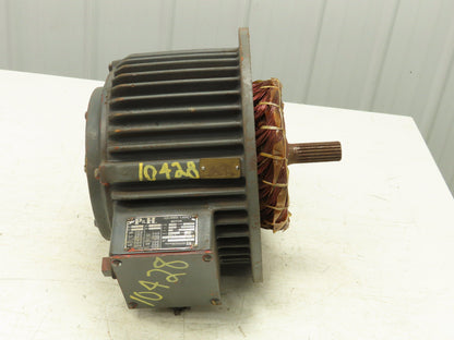 P&H HEH-254RX Squirrel Cage Crane Duty AC Motor 7.5Hp 1625 RPM 230/460V 3PH