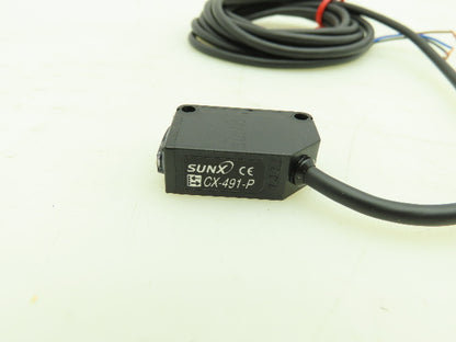 Panasonic CX-491-P Photoelectric Sensor w/ Reflector Lot of 3