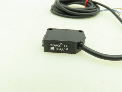 Panasonic CX-491-P Photoelectric Sensor w/ Reflector Lot of 3