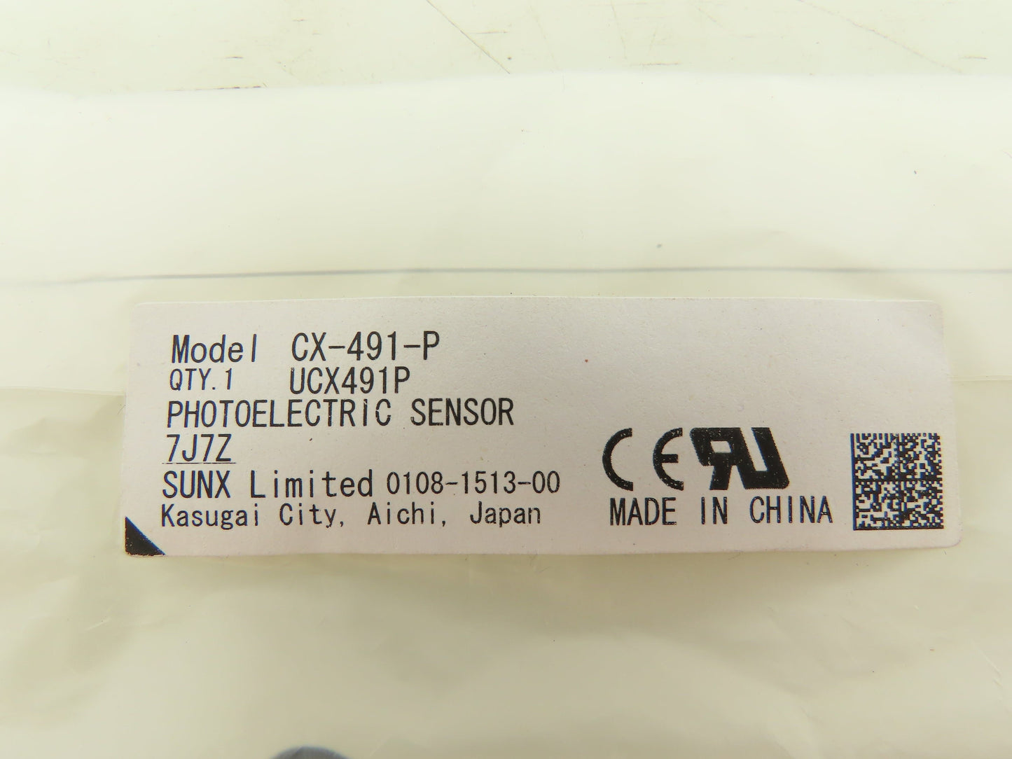 Panasonic CX-491-P Photoelectric Sensor w/ Reflector Lot of 3