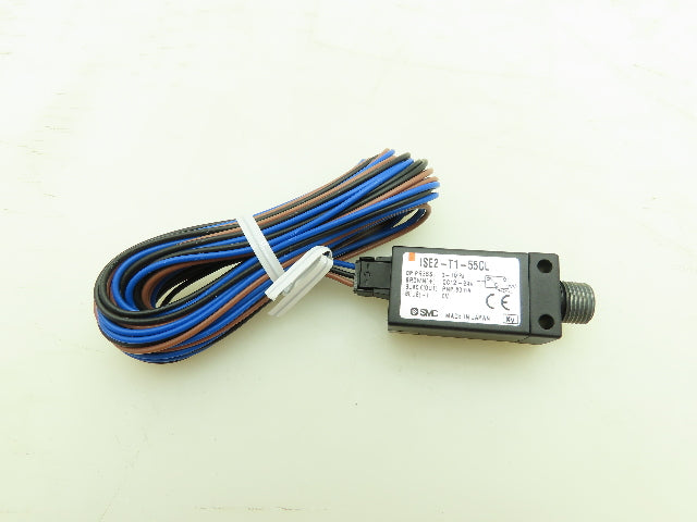 SMC ISE2-T1-55CL Pressure Switch Sensor Lot of 2