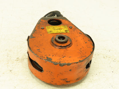 2 Ton Single Sheave Crane Hoist Swivel Hook Snatch Block 4000 Lb Load