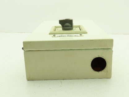 Metasol EBS103C LSIS Circuit Breaker 75A 3 Pole 125AF 480V 18x10x5" Enclosure