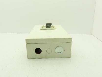 Metasol EBS103C LSIS Circuit Breaker 75A 3 Pole 125AF 480V 18x10x5" Enclosure