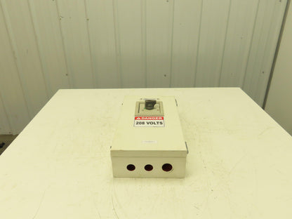 Metasol EBS103C LSIS Circuit Breaker 60A 3 Pole 125AF 480V 18x10x5" Enclosure