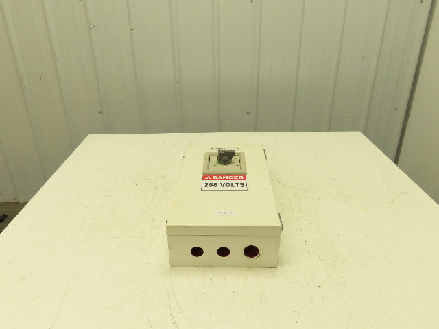 Metasol EBS103C LSIS Circuit Breaker 60A 3 Pole 125AF 480V 18x10x5" Enclosure