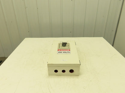 Metasol EBS103C LSIS Circuit Breaker 60A 3 Pole 125AF 480V 18x10x5" Enclosure