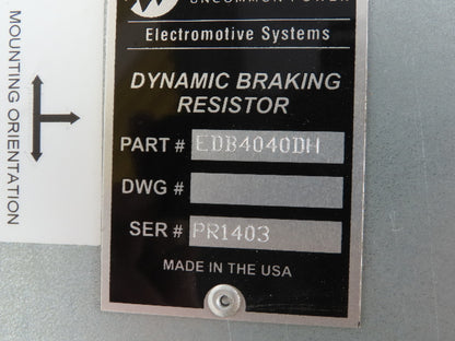 Magnetek EDB4040DH EDB4040DH Dynamic Braking Resistor
