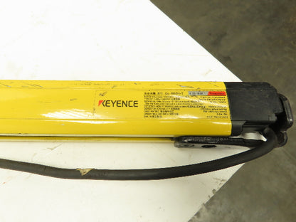 Keyence GL-R80H-T Safety Light Curtain Transmitter 25mm x 1580mm 24VDC 63"L