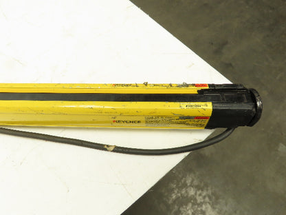 Keyence GL-R80H-T Safety Light Curtain Transmitter 25mm x 1580mm 24VDC 63"L