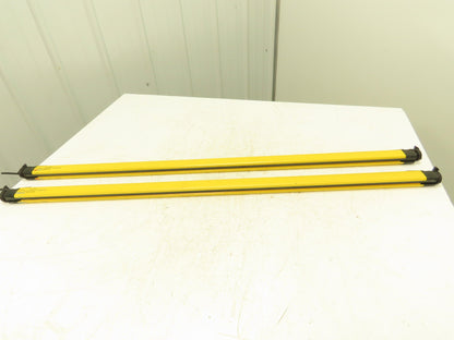 Keyence GL-R60H Safety Light Curtain Transmitter & Receiver Set 25mm 1180mm 15m