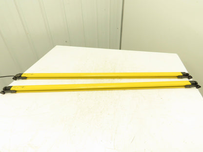 Keyence GL-R60H Safety Light Curtain Transmitter & Receiver Set 25mm 1180mm 15m