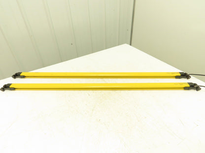 Keyence GL-R60H Safety Light Curtain Transmitter & Receiver Set 25mm 1180mm 15m