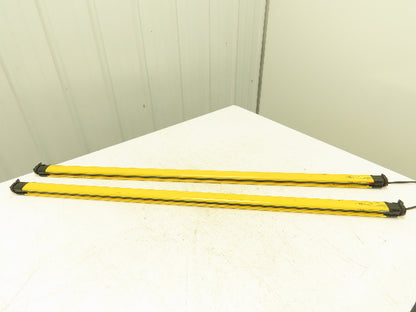 Keyence GL-R60H Safety Light Curtain Transmitter & Receiver Set 25mm 1180mm 15m