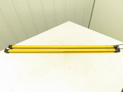 Keyence GL-R60H Safety Light Curtain Transmitter & Receiver Set 25mm 1180mm 15m