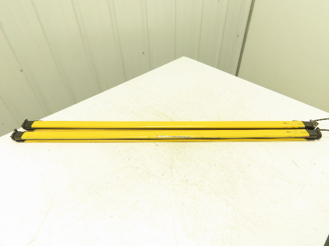 Keyence GL-R60H Safety Light Curtain Transmitter & Receiver Set 25mm 1180mm 15m