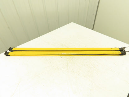 Keyence GL-R60H Safety Light Curtain Transmitter & Receiver Set 25mm 1180mm 15m